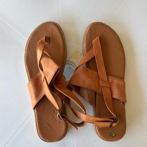 Brown Strappy Sandals